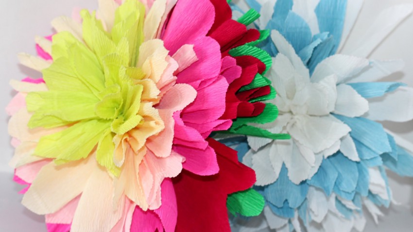 fiori da tovaglioli di carta con le tue mani, foto di design