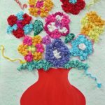 foto di design di fiori da tovaglioli