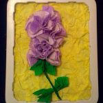 idee di design per fiori su tovaglioli