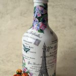foto di design di decorazioni per bottiglie