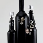 idee di design per decorazioni di bottiglie