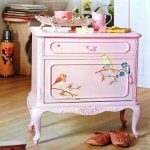 cassettiera decoupage
