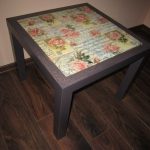 decoupage da tavolo