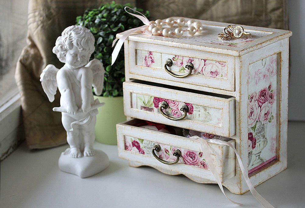 decoupage shabby chic