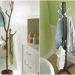 Portasciugamani fai da te per il bagno