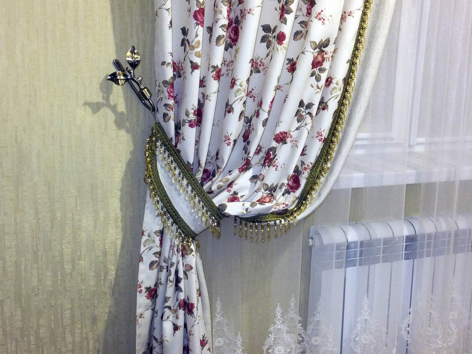 porta tende in cucina