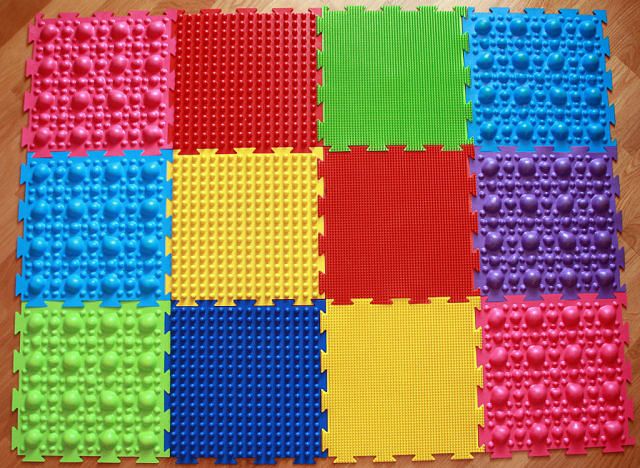 foto del design del tappetino da massaggio per bambini