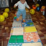 Tappetino da massaggio fai da te per bambini