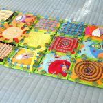 idee di design per tappetini da massaggio per i piedi dei bambini