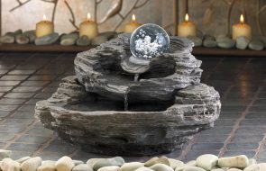 foto di fontana di casa