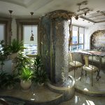 foto dell'interno della fontana di casa