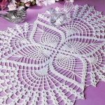 idee per decorazioni con tovaglioli all'uncinetto