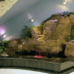 fontana nella foto dell'arredamento dell'appartamento