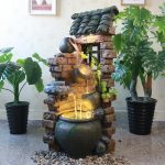 fontana nel design dell'appartamento