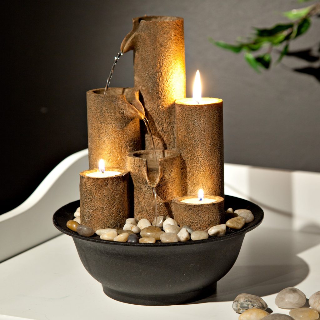 idee per decorare una fontana per la casa