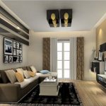 Design del soggiorno in stile moderno