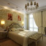 Decorare una camera da letto classica con i quadri