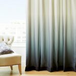Bellissima tenda con transizione di colore