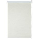 Beige rullegardin laget av syntetisk stoff