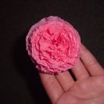 garofano di carta colorata