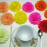 idee per decorazioni con garofani su tovaglioli