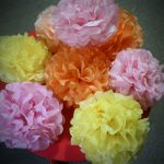idee per decorare i garofani con tovaglioli