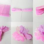 Idee fai da te per decorare i garofani con tovaglioli