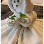 idee per decorazioni con giocattoli in asciugamano