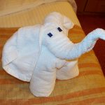 giocattoli di asciugamano elefante