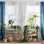 bellissime tende nella foto del design dell'appartamento