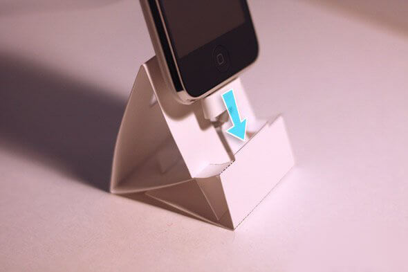 supporto per telefono origami
