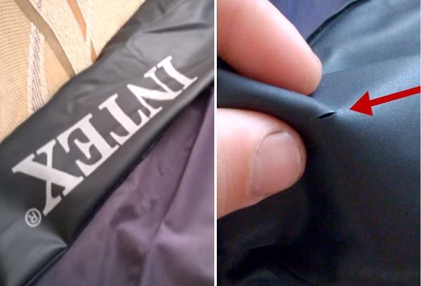 comment sceller un matelas gonflable intex à la maison