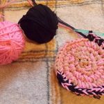 foto di design per tappeti con collant di nylon fai da te