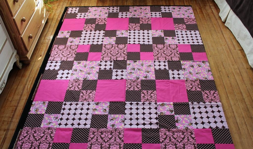 tappeto patchwork in interno
