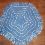tappeto decorativo in polietilene