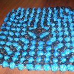 tappeti da sacchetti con pompon