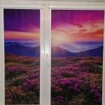 Bellissime tende a rullo con paesaggio