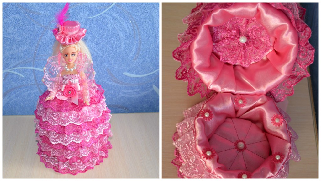 idee per decorare scatole per bambole