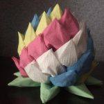 idee di design per tovaglioli di loto