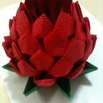 idee di design per tovaglioli con loto