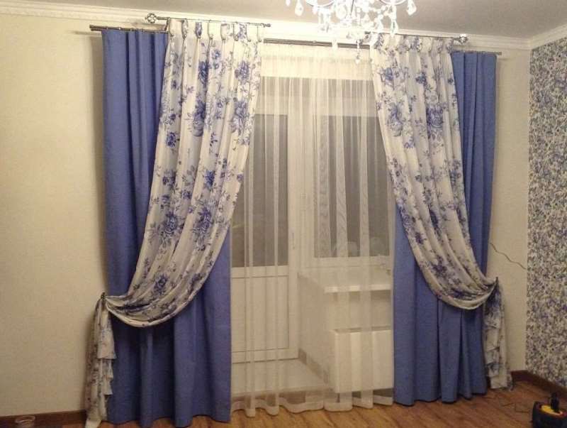 tende in voile su una cornice aggiuntiva