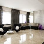 foto di design di tende oscuranti per finestre