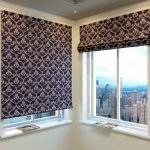 idee di design per tende oscuranti per finestre