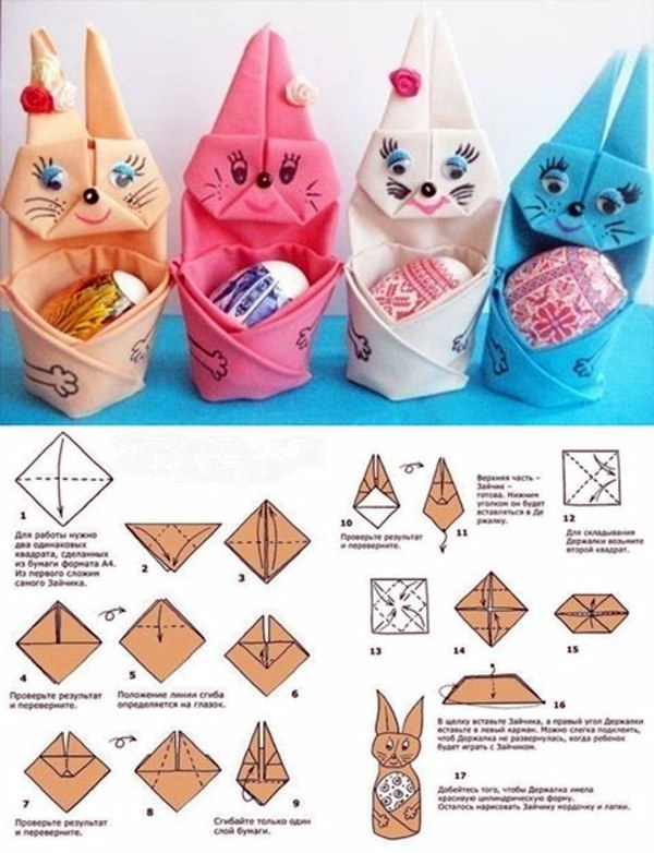 coniglietto pasquale origami
