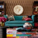patchwork nella foto di interior design