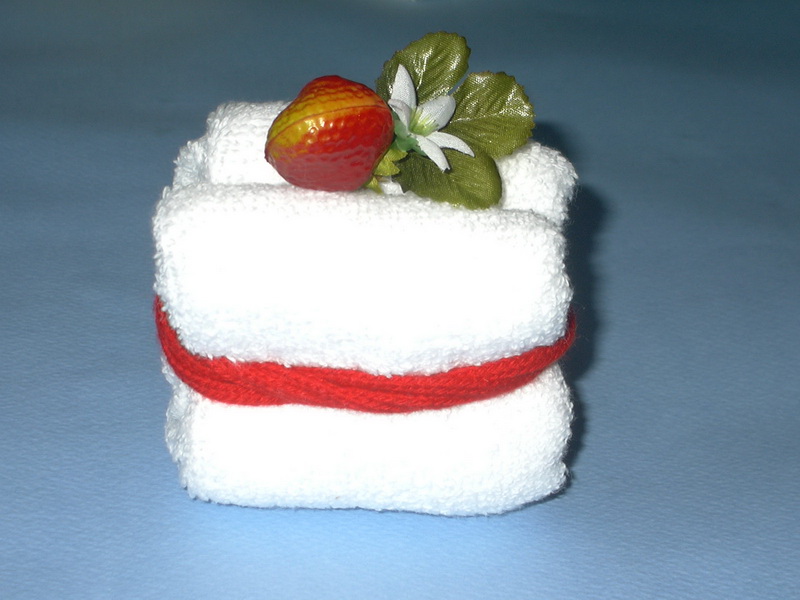 torta di asciugamani