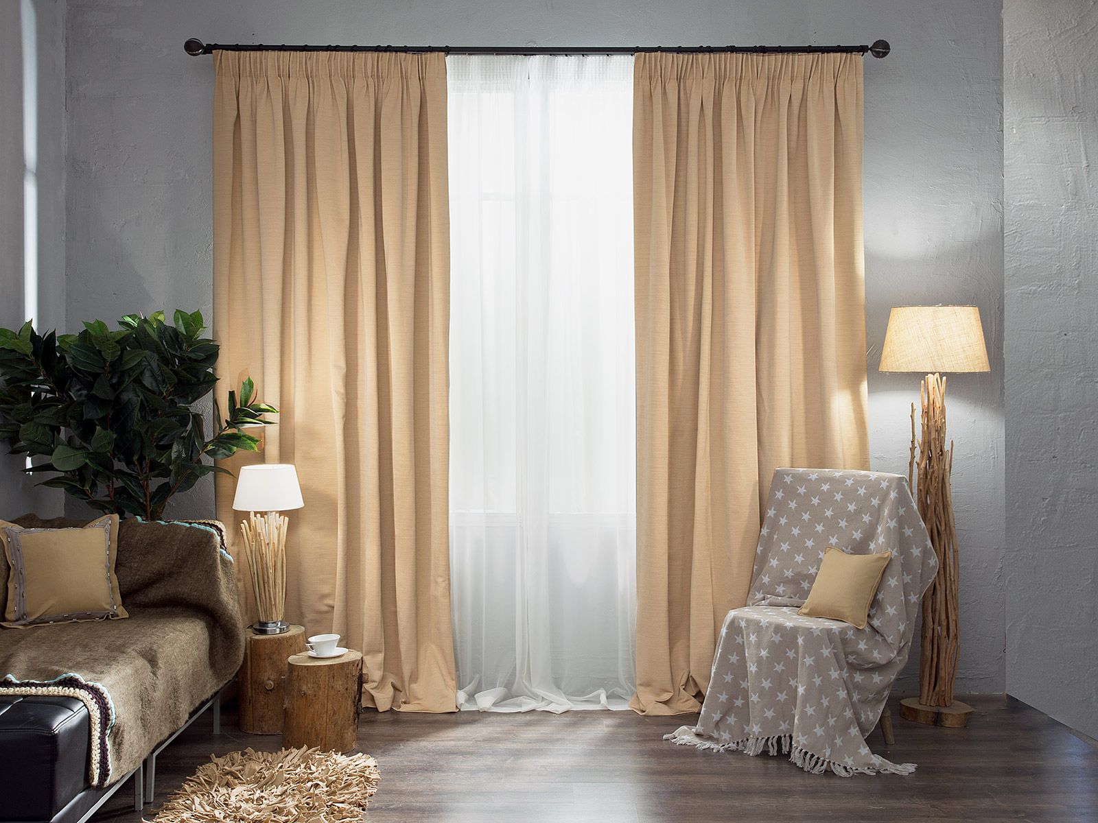 idee di design per tende oscuranti