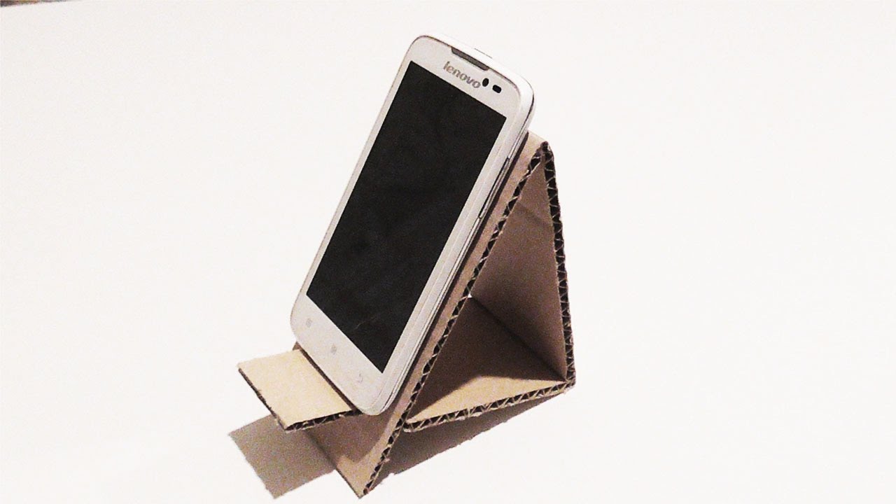 Supporto per telefono in cartone