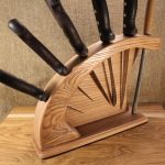 portacoltelli in legno