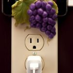 supporto per telefono con foto decorativa